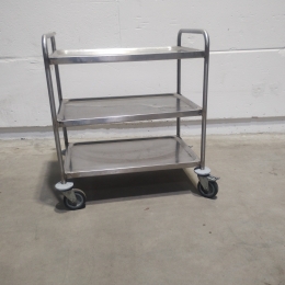 serving trolley s/s